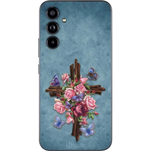 Brigid Ashwood Flower Cross Galaxy A54 5G Skin